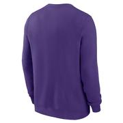 LSU Nike Men's Fleece Crew